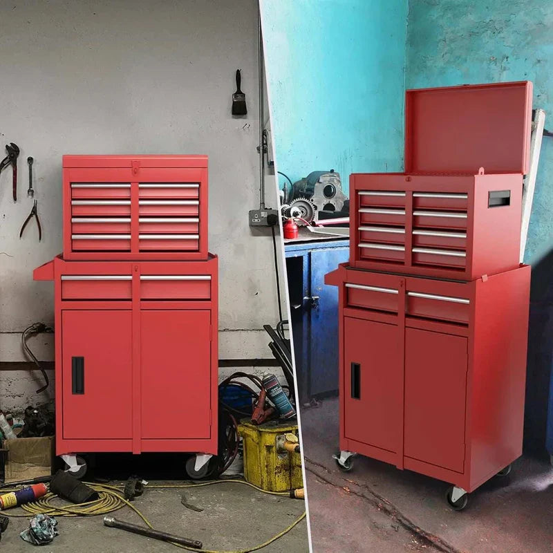 Vozík na náradie s uzamykateľnými kolieskami
