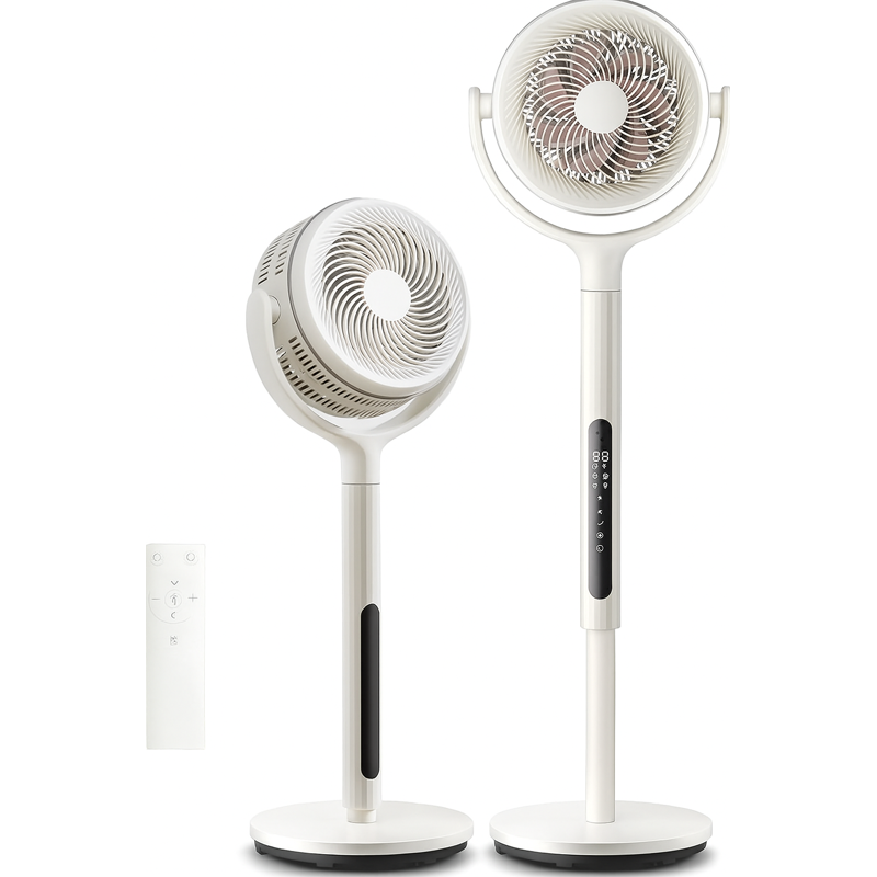 Ventilátor s 12 rýchlosťami a diaľkovým ovládaním 360°